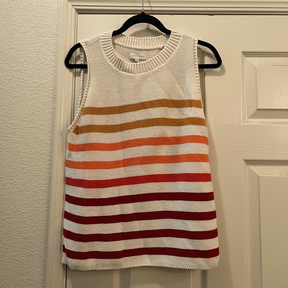 Lucky Brand sweater tank